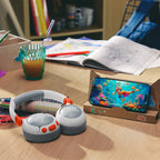 JBL Junior 470NC Kid Safe On Ear Wireless Headphone with gSport Case (White)