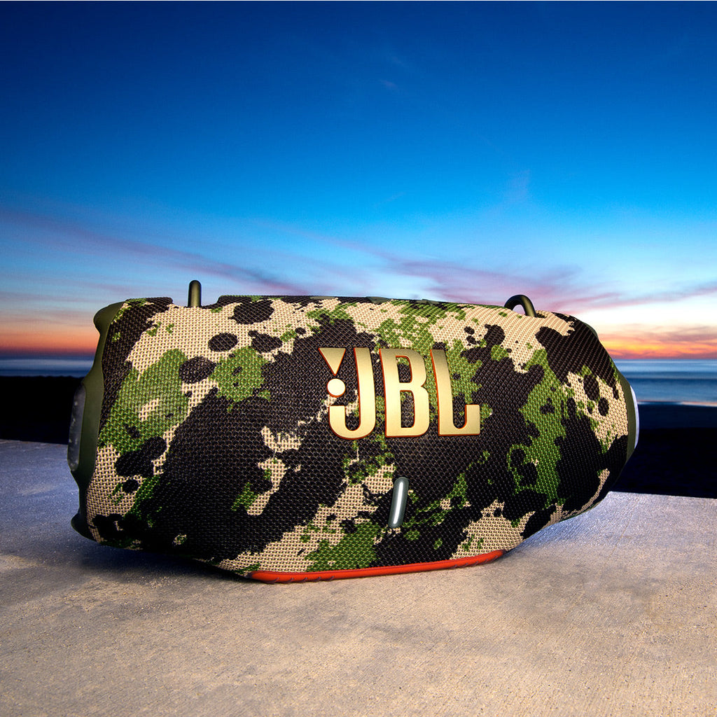 JBL Xtreme 4 Bluetooth Speaker with gSport Silicone Sleeve (Camo)