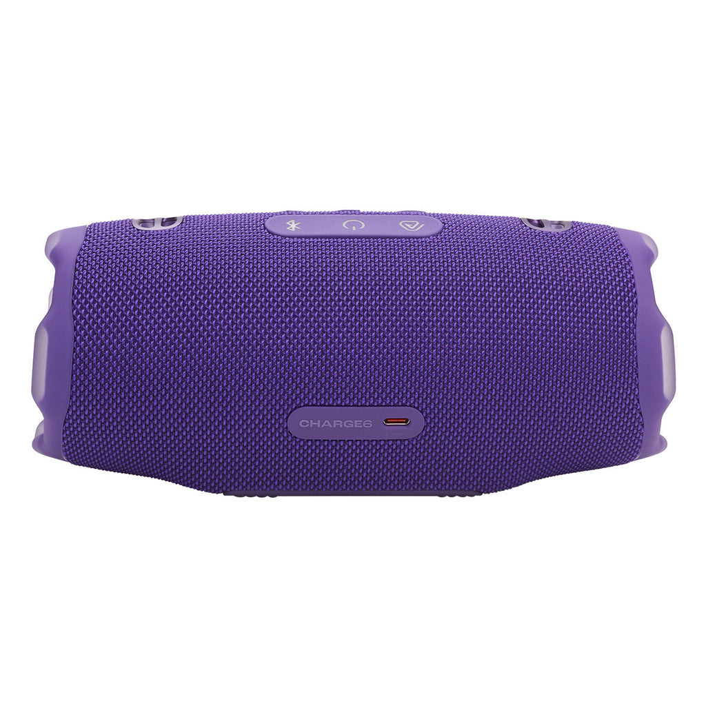 JBL Charge 6 Portable Bluetooth Speaker (Purple)