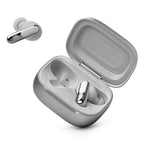 JBL Live Beam 3 Noise-Cancelling Earbuds with Smart Case (Silver)