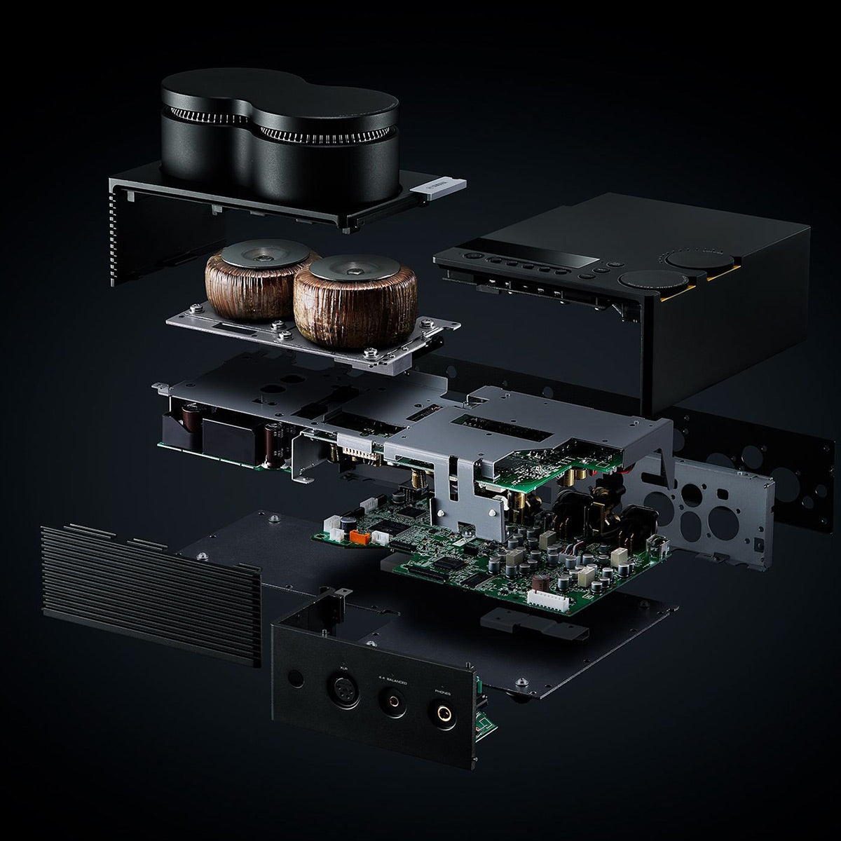 Yamaha HA-L7ABL Headphone Amplifier With Built-In DAC