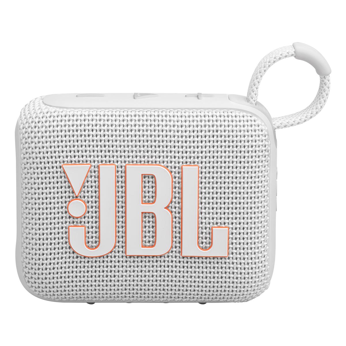 JBL Go 4 Ultra Portable Bluetooth Speaker Bundle with gSport Case (White)