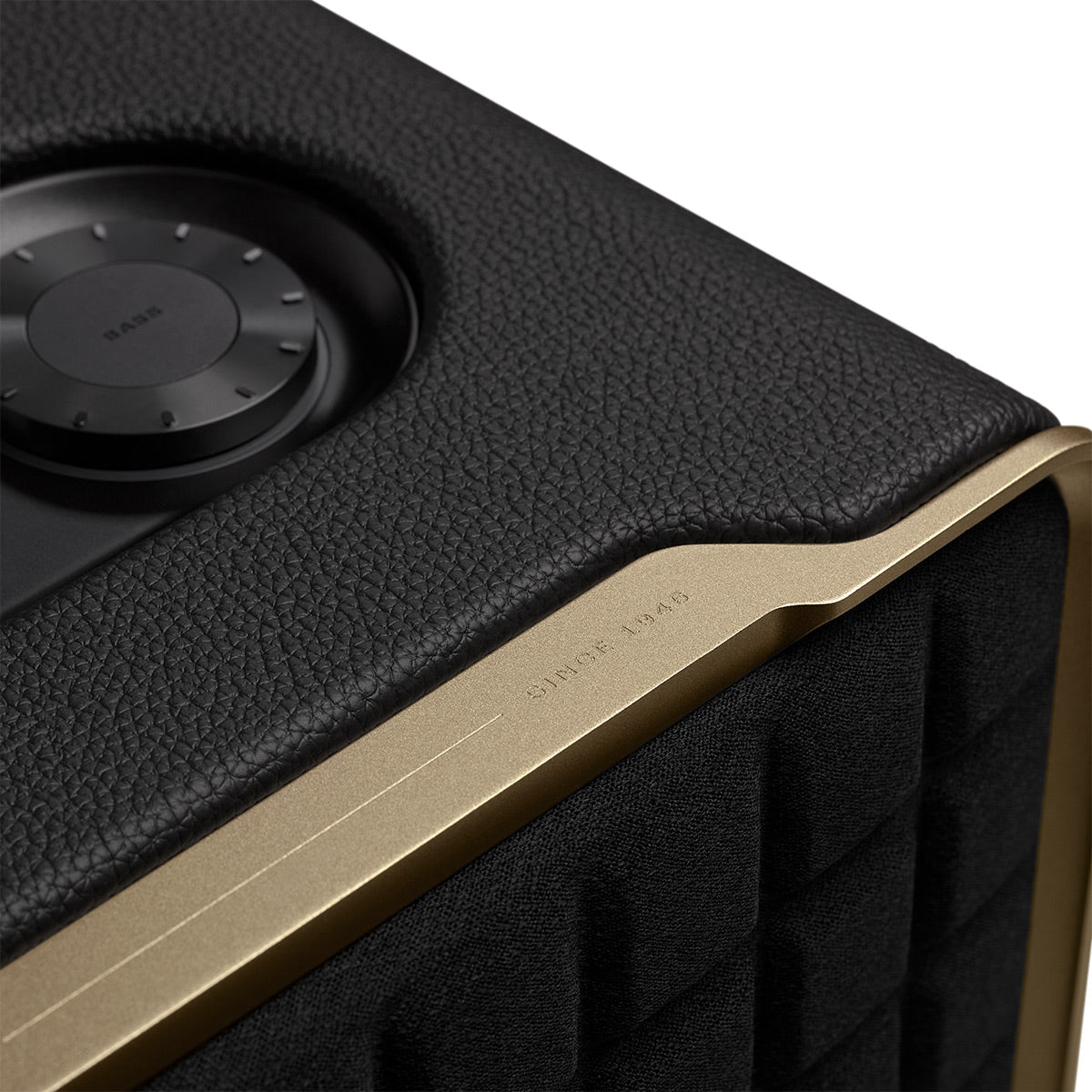 JBL Authentics 500 Wireless Bluetooth Speaker with Dolby Atmos Music (Black/Gold)