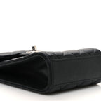 Caviar Quilted Classic Phone Holder Black