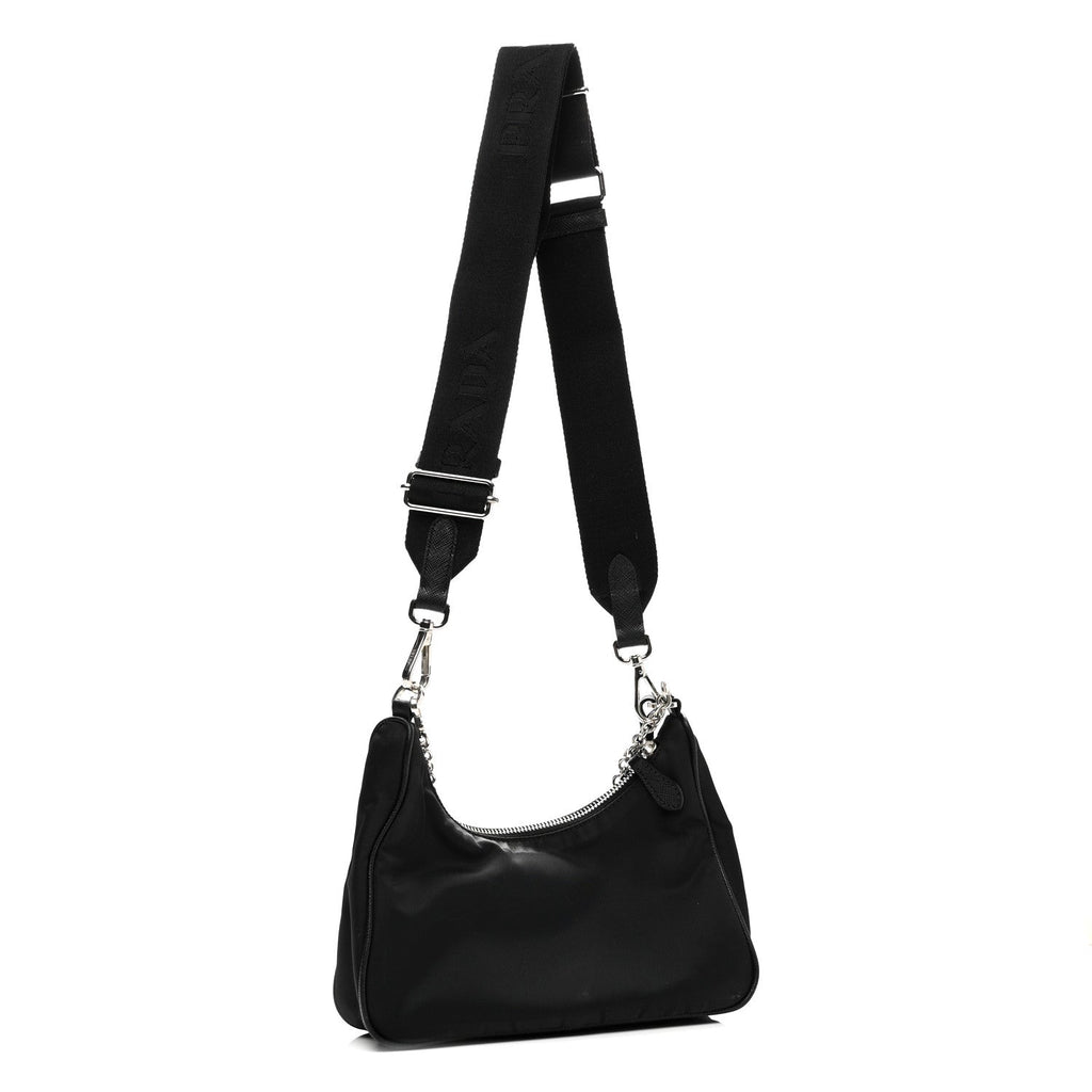 Nylon Re-Edition 2005 Shoulder Bag Black