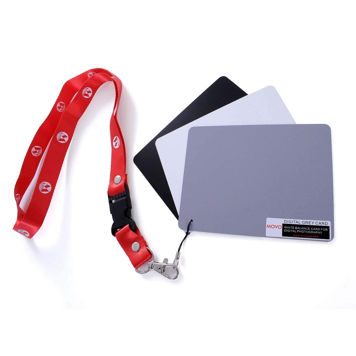 Movo Color/White Balance Card Set