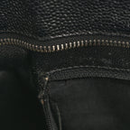 Caviar Quilted Medallion Tote Black
