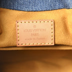 Monogram Denim Pleaty Blue