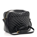 Calfskin Matelasse Monogram Lou Camera Bag Deep Marine