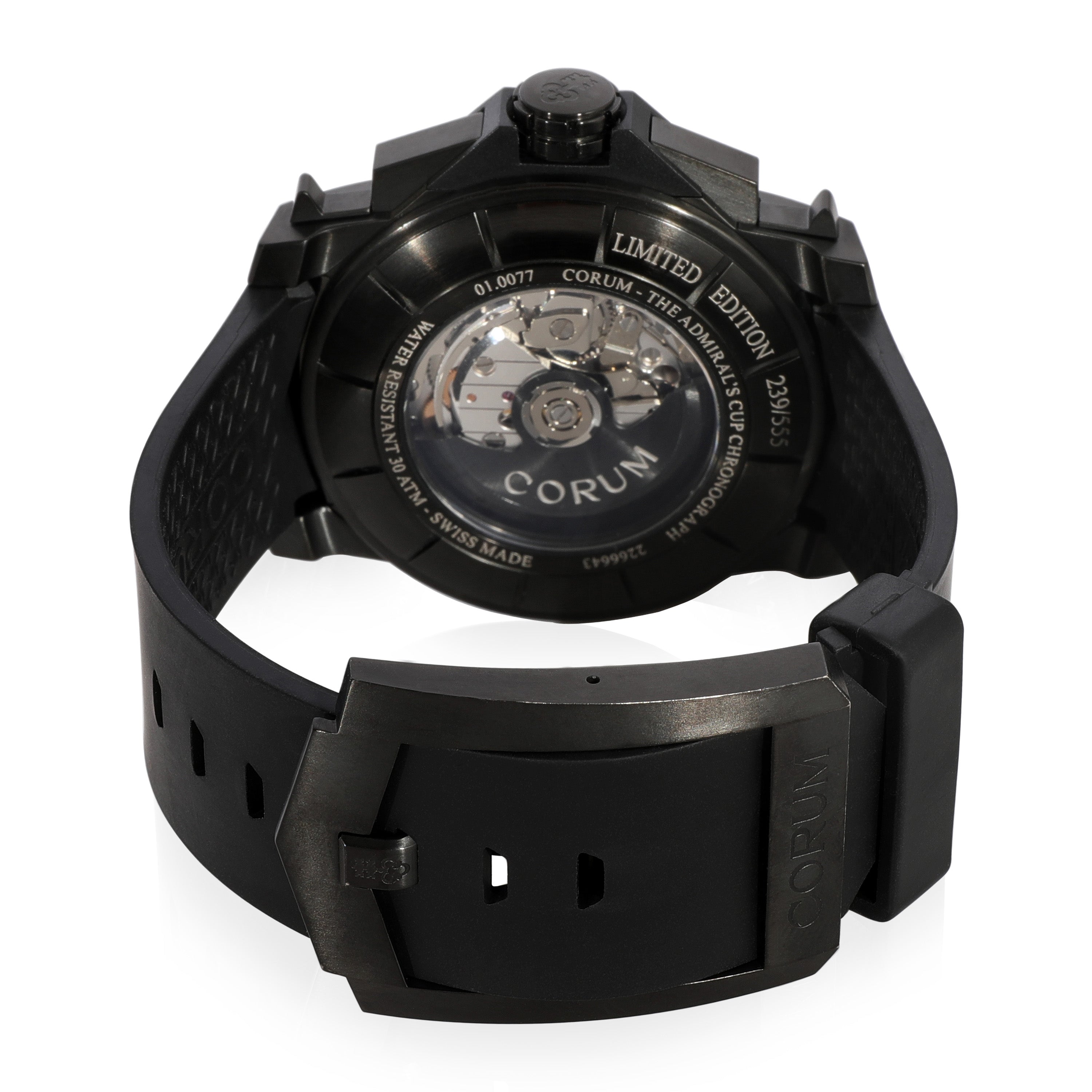 Corum Admiral's Cup 960.101.94/0371 AN12 Herrenuhr in Titan