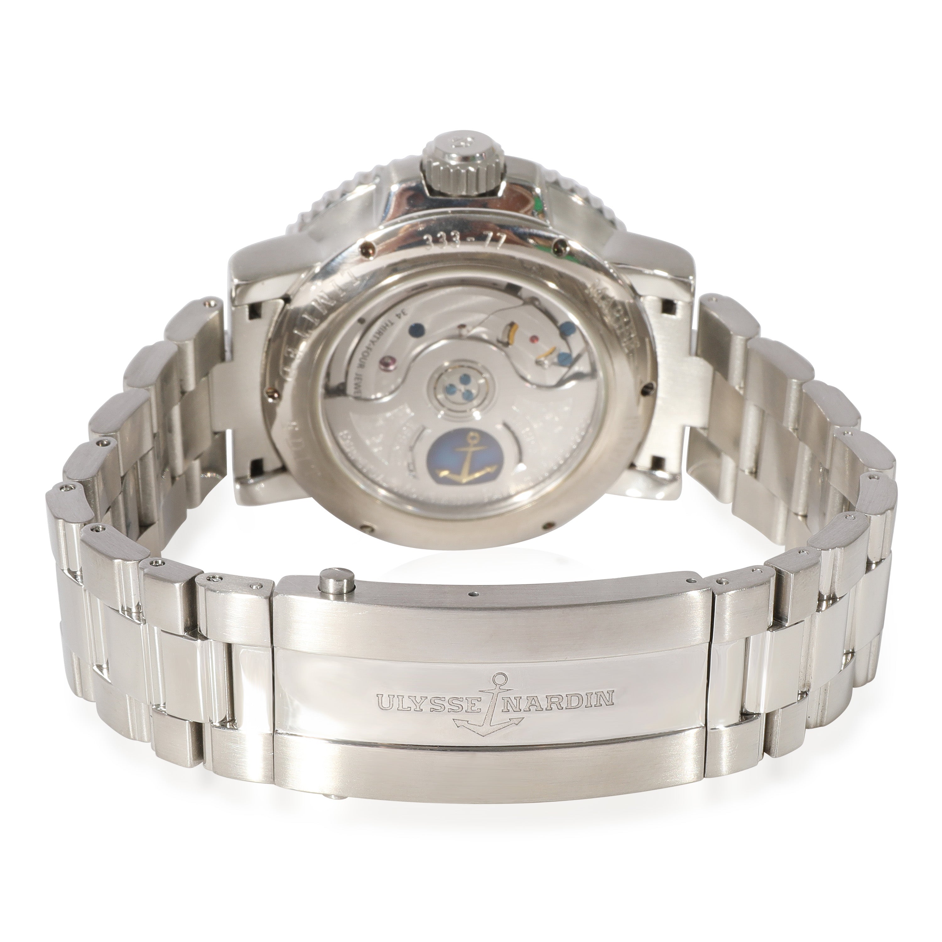 Marine Aqua Perpetual 333-77 Herrenuhr aus Edelstahl