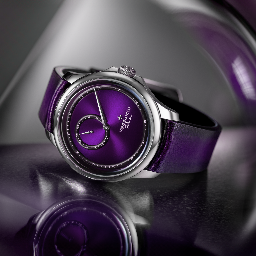 Venezianico Redentore Enigma Men’s Automatic Purple Regulator Watch