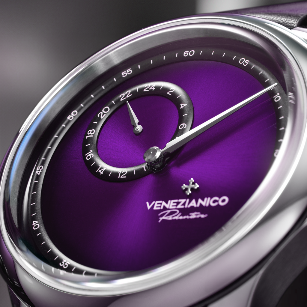 Venezianico Redentore Enigma Men’s Automatic Purple Regulator Watch