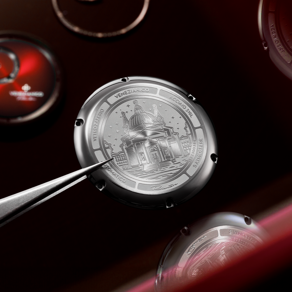 Venezianico Redentore Enigma Men’s Automatic Red Regulator Watch