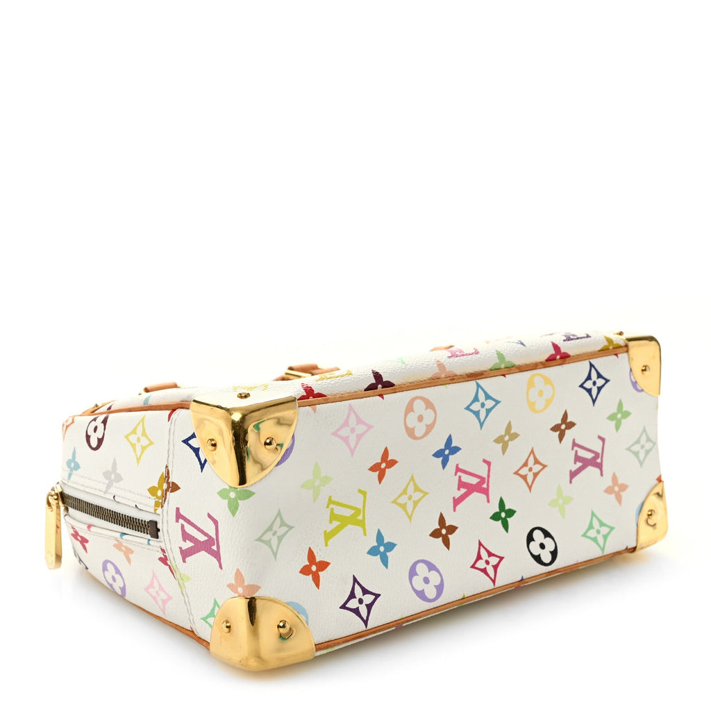 Monogram Multicolor Trouville White