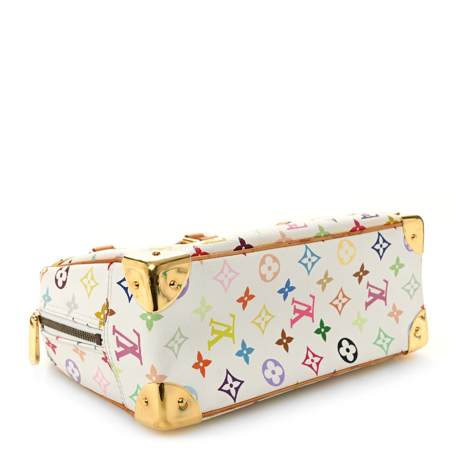 Monogram Multicolor Trouville White