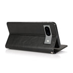 SAHARA - Indy Series Genuine Leather Folio Wallet Case - Google Pixel 8
