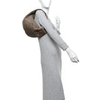Suede Calfskin Medium Olivia Hobo Toffee