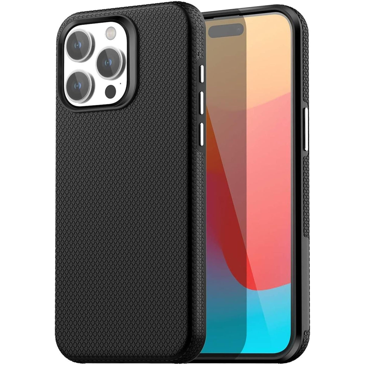 Entronix Case Compatible with iPhone 14 Pro Max - Anti-Slip Rugged Shockproof Cover