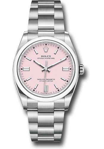 Rolex Oyster Perpetual 36  - Candy Pink Index Dial - Oyster Bracelet - 126000 cpio