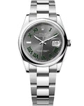 Rolex Oystersteel Datejust 36  - Wimbledon Dial - Oyster Bracelet - 126200 wimoys