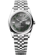 Rolex Oystersteel Datejust 36  - Wimbledon Dial - Jubilee Bracelet - 126200 wimjub