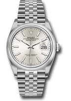 Rolex Steel Datejust 36  - Silver Index Dial - Jubilee Bracelet - 126200 sij