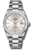 Rolex Steel Datejust 36  - Silver Index Dial - Oyster Bracelet - 126200 sio