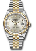 Rolex Steel and Yellow Gold Rolesor Datejust 36  - Silver Roman Dial - Jubilee Bracelet - 126233 sdr69j