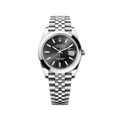 Rolex Datejust 126300 Black Stick Jubilee