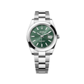 Rolex Datejust 126300 Green Motif Oyster