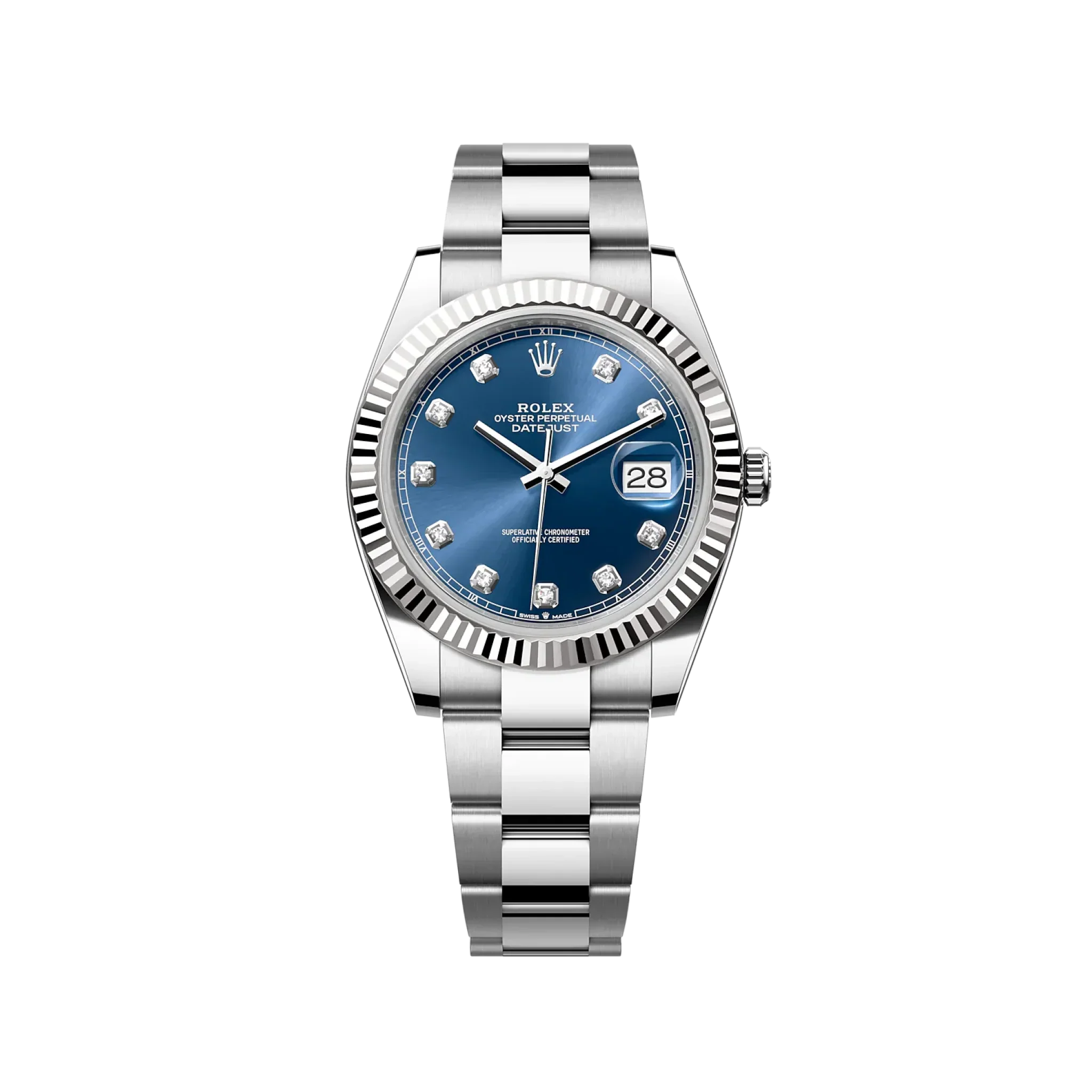 Rolex Datejust 126334 Blue Diamond Oyster