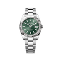 Rolex Datejust 126334 Green Stick Oyster