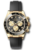 Rolex Yellow Gold  Daytona   - Black And Golden Diamond Dial - 126518ln bkchdof