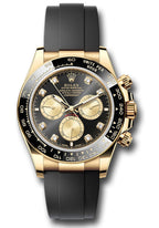 Rolex Yellow Gold  Daytona   - Black And Golden Diamond Dial - 126518ln bkchdof