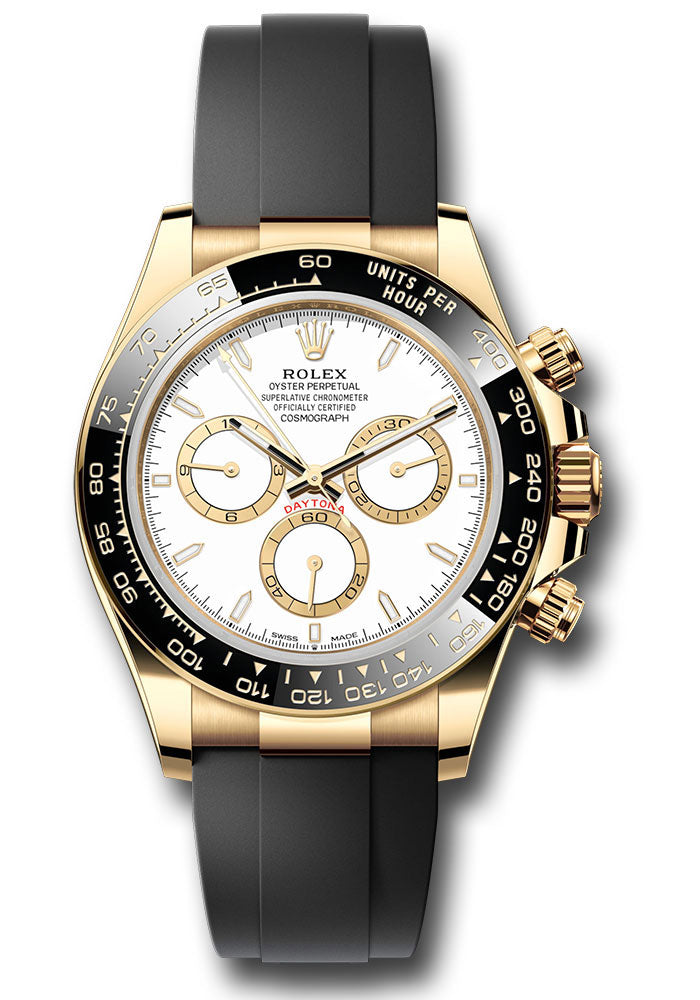 Rolex Yellow Gold  Daytona   - White Index Dial - 126518ln wiof