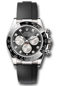 Rolex White Gold  Daytona   - Black And Steel Diamond Dial - 126519ln bkstdof