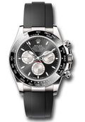 Rolex White Gold  Daytona   - Black And Steel Index Dial - 126519ln bkstiof