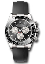 Rolex White Gold  Daytona   - Black And Steel Index Dial - 126519ln bkstiof