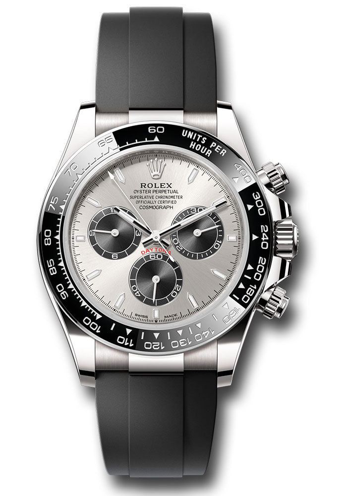 Rolex White Gold  Daytona   - Steel And Black Index Dial - 126519ln stbkiof