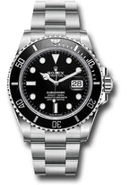 Rolex Steel Submariner Date  - Black Bezel - Black Dial - 126610LN
