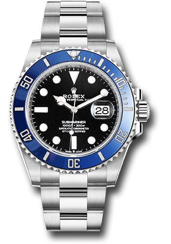 Rolex White Gold Submariner Date  - Cookie Monster - Blue Bezel - Black Dial - 126619LB