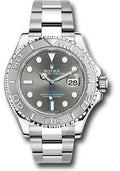 Rolex Steel and Platinum Yacht-Master 40  - Dark Rhodium Dial - 3235 Movement - 126622 dkrh