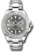 Rolex Steel and Platinum Yacht-Master 40  - Dark Rhodium Dial - 3235 Movement - 126622 dkrh