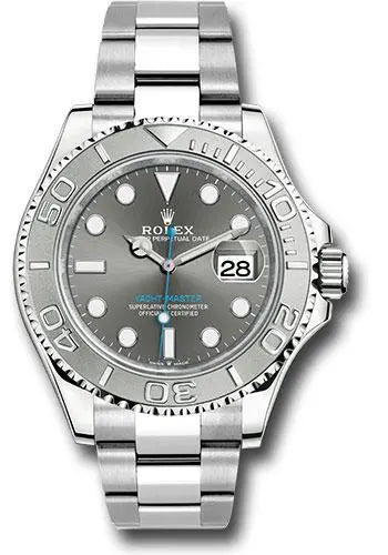 Rolex Steel and Platinum Yacht-Master 40  - Dark Rhodium Dial - 3235 Movement - 126622 dkrh
