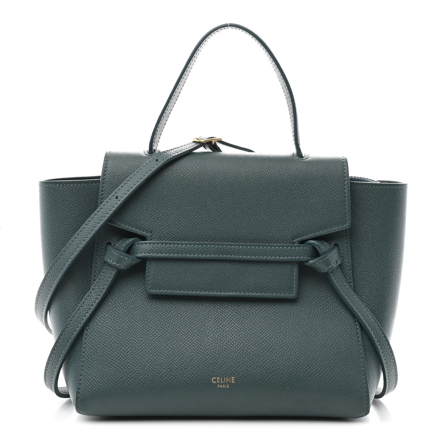 Grained Calfskin Nano Belt Bag Amazone