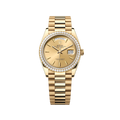 Rolex Day-Date 128348RBR Champagne stick