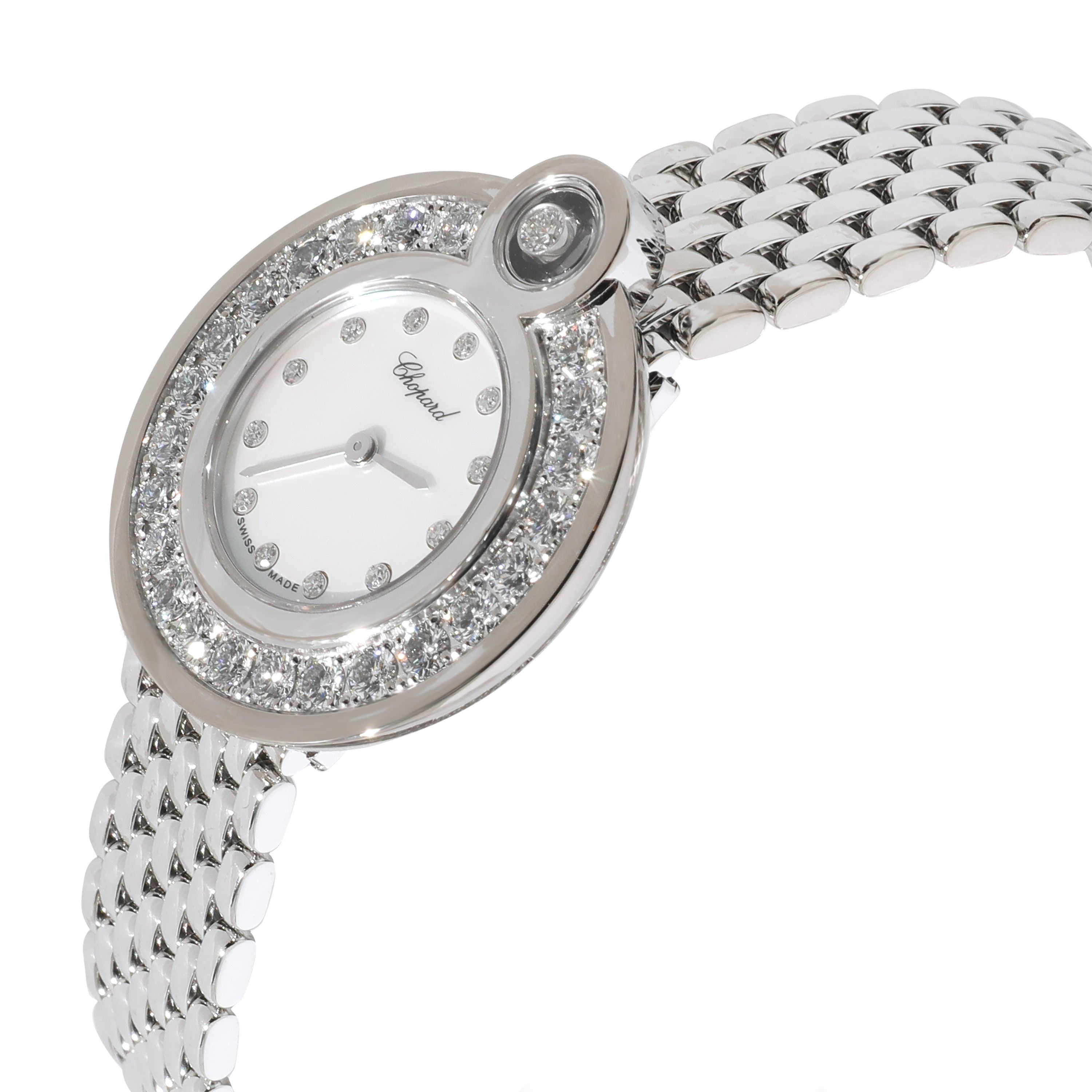 Happy Diamond 204407-1003 Damenuhr in 18kt Weißgold