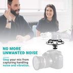 Movo SMM5-B Universal Mic and Recorder Shock Mount