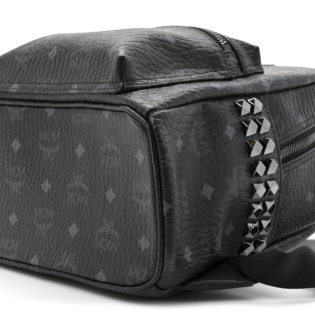 Visetos Medium Side Studs Stark Backpack Black